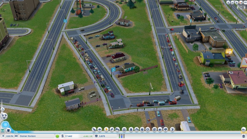 SimCity Closed Beta Impressions: Traffic and Pedestrians