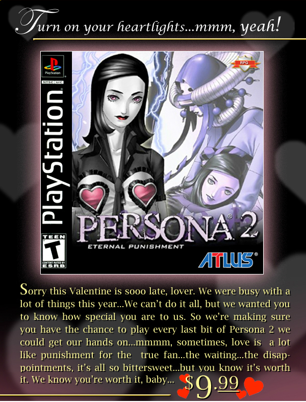 Persona 2: Eternal Punishment - Letter from Atlus