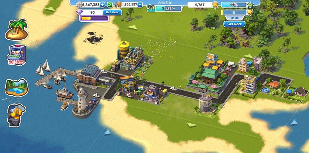 SimCity Social: The Island