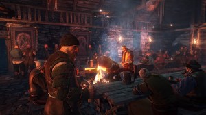 The Witcher 3: Wild Hunt - Tavern Interior
