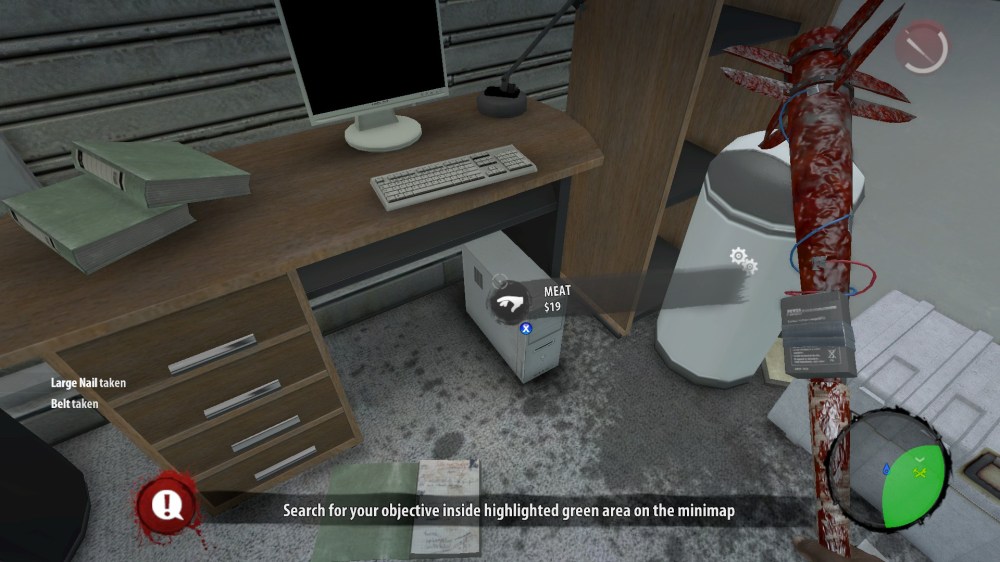 I'm a Mac user but I'm fairly certain that's not a good place for storing meat.