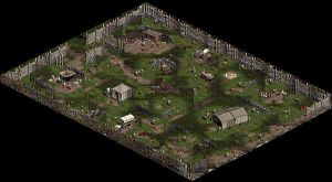 Diablo II - Rogue Encampment with Western Exit