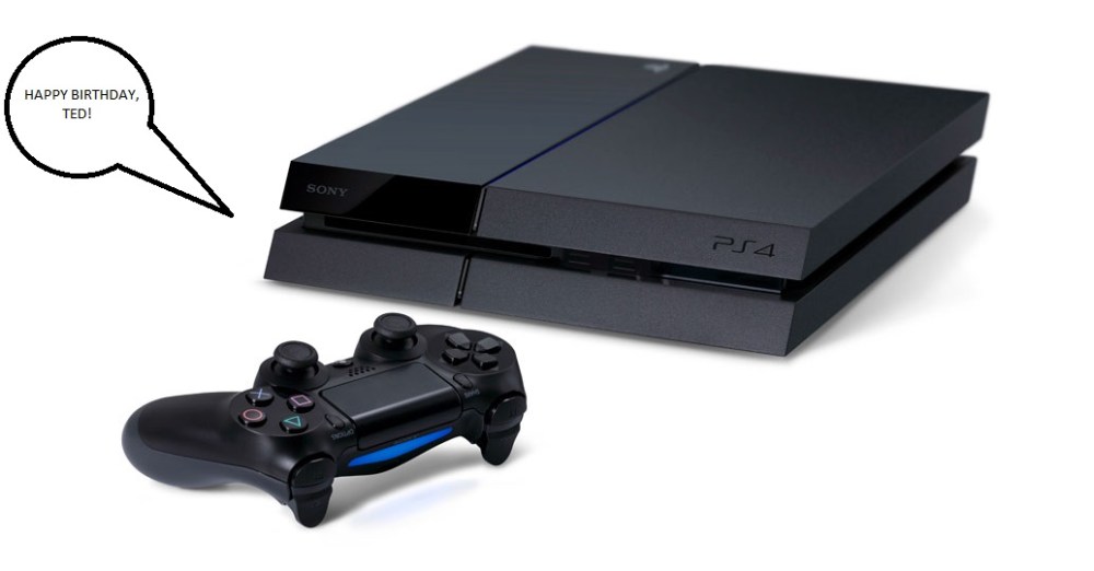 PlayStation 4 - Happy Birthday, Ted