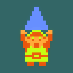 Link Holding Triforce