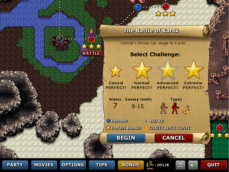 Defender's Quest - Valley of the Forgotten - Difficulty Levels