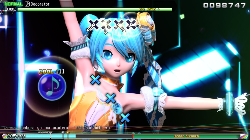 Hatsune Miku: Project DIVA Future Tone - Easy Stage